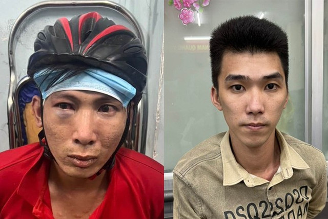 Hình sự truy đuổi nghi can cướp giật như phim hành động ở TPHCM Hinh su truy duoi nghi can cuop giat nhu phim hanh dong o TPHCM
