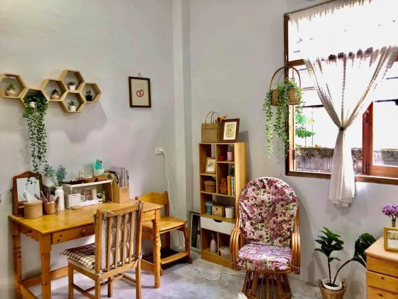 Thiết kế nhà cấp bốn với sân vườn, 'thềm nhà có hoa' - Hình 9 Thiet ke nha cap bon voi san vuon, 'them nha co hoa'-Hinh-9