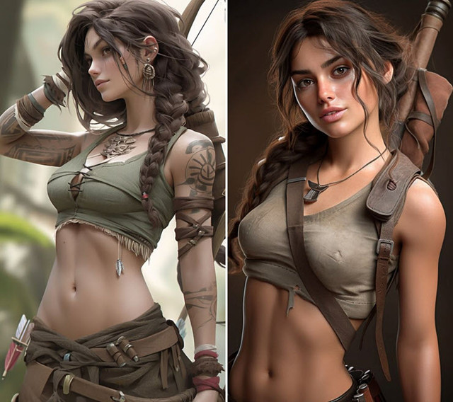 Ngắm Lara Croft game Tomb Raider do AI vẽ “đốn tin” người hâm mộ - Hình 9 Ngam Lara Croft game Tomb Raider do AI ve “don tin” nguoi ham mo-Hinh-9