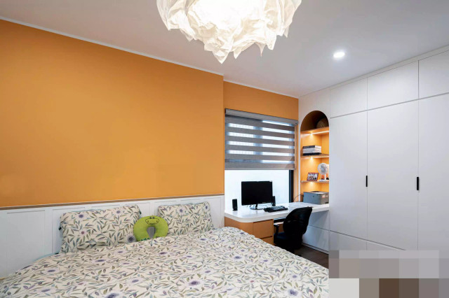 Căn hộ xanh bơ dịu dàng, đường nét thiết kế bắt mắt ảnh 21 Căn hộ xanh bơ dịu dàng, đường nét thiết kế bắt mắt ảnh 21