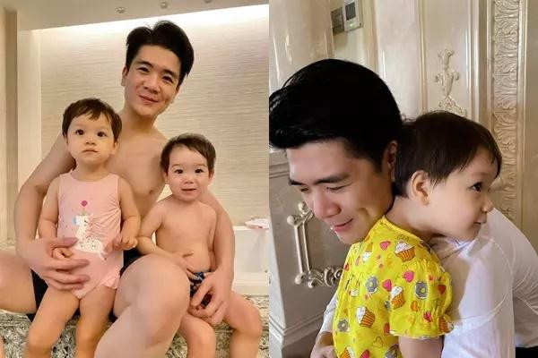 Làm bố đơn thân, con trai bầu Hiển chăm con siêu khéo - Hình 3 Lam bo don than, con trai bau Hien cham con sieu kheo-Hinh-3