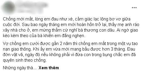 Chồng qua đời, vợ được mẹ xây nhà to nhưng không cho tái hôn Chong qua doi, vo duoc me xay nha to nhung khong cho tai hon