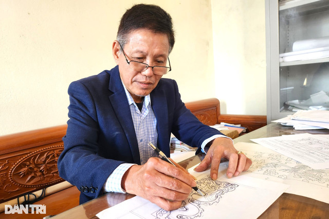 Nghề “thêu” rồng lên đá - Hình 3 Nghe “theu” rong len da-Hinh-3