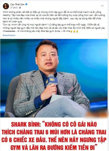 Sao Việt phản đối 'phụ nữ thích 6 xe hơn 6 múi' của shark Bình - Hình 4 Sao Viet phan doi 'phu nu thich 6 xe hon 6 mui' cua shark Binh-Hinh-4