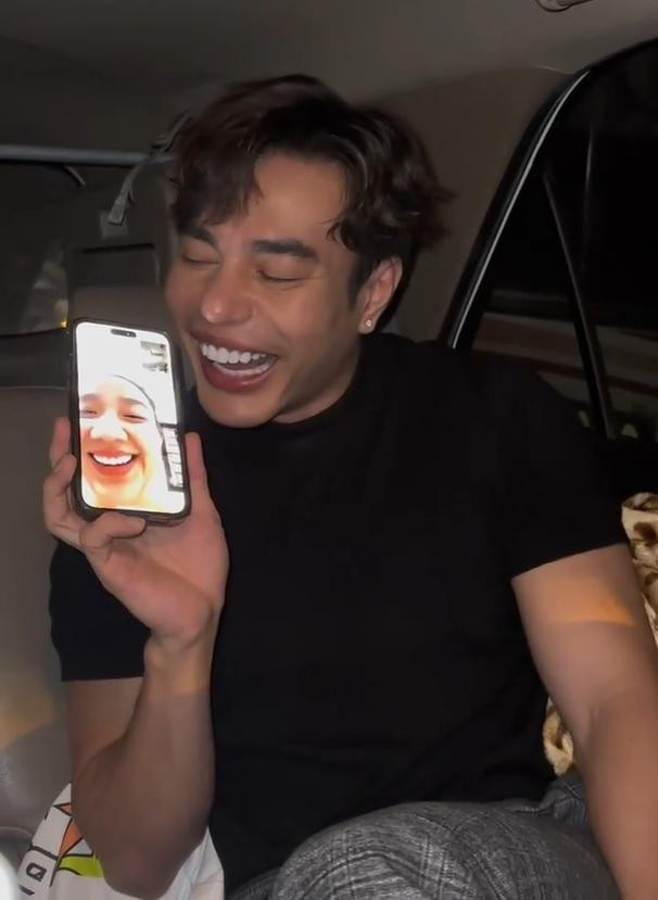 Lê Dương Bảo Lâm facetime đối đáp bà xã chuyện "ghen Midu" - Hình 3 Le Duong Bao Lam facetime doi dap ba xa chuyen