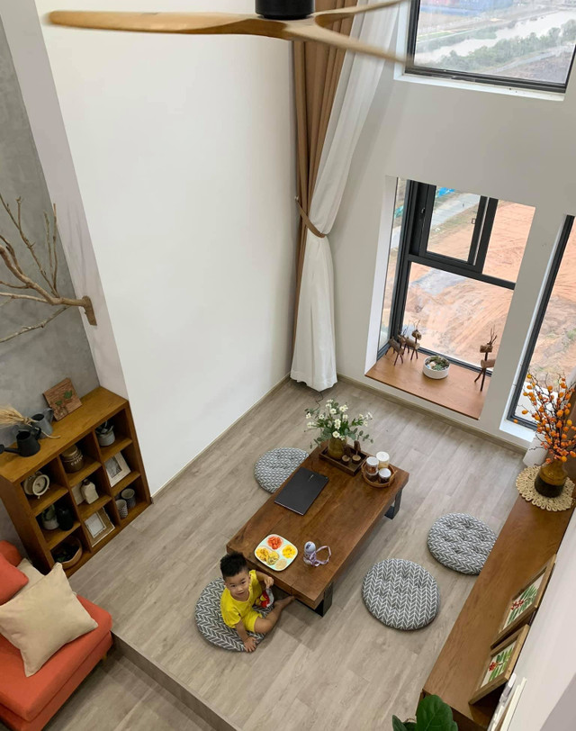 Căn hộ Duplex diện tích nhỏ hóa không gian bình yên, ngập ánh sáng ảnh 4 Căn hộ Duplex diện tích nhỏ hóa không gian bình yên, ngập ánh sáng ảnh 4