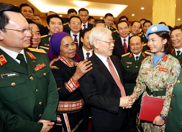 Tổng bí thư Nguyễn Phú Trọng - nhà lãnh đạo lỗi lạc, trọn đời vì nước, vì dân Tong bi thu Nguyen Phu Trong - nha lanh dao loi lac, tron doi vi nuoc, vi dan