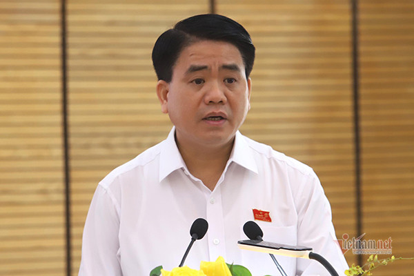 Tạm đình chỉ tư cách đại biểu HĐND TP Hà Nội với ông Nguyễn Đức Chung Tam dinh chi tu cach dai bieu HDND TP Ha Noi voi ong Nguyen Duc Chung