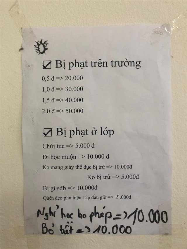 Lớp người ta ra luật phạt tiền, kiểu này cuối năm được ăn to Lop nguoi ta ra luat phat tien, kieu nay cuoi nam duoc an to