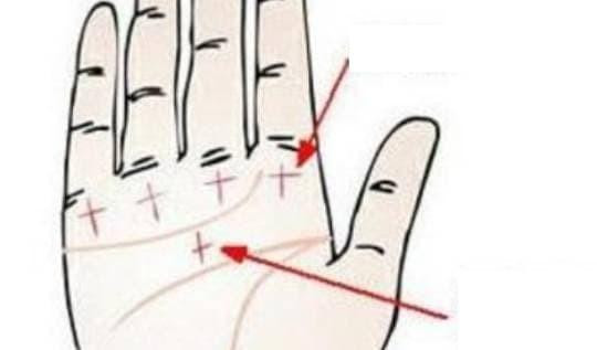 Chữ thập trong đường chỉ tay, có trí tuệ và khả năng kiếm tiền - Hình 2 Chu thap trong duong chi tay, co tri tue va kha nang kiem tien-Hinh-2