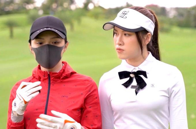 Hương Giang chi số tiền bằng cả căn nhà cho sở thích chơi golf Huong Giang chi so tien bang ca can nha cho so thich choi golf