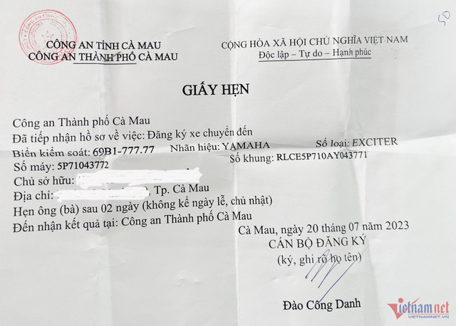 Trúng biển ngũ quý 7, rao bán Yamaha Exciter 2010 giá 500 triệu đồng Trung bien ngu quy 7, rao ban Yamaha Exciter 2010 gia 500 trieu dong