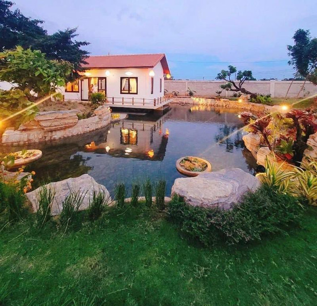 Biệt thự nhà vườn đẹp như mơ của Trường Giang và Nhã Phương - Hình 6 Biet thu nha vuon dep nhu mo cua Truong Giang va Nha Phuong-Hinh-6
