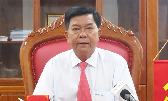 Nguyên Chủ tịch tỉnh Long An Trần Văn Cần bị kỷ luật cảnh cáo Nguyen Chu tich tinh Long An Tran Van Can bi ky luat canh cao