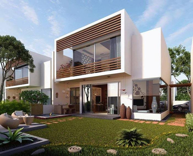 Biệt thự hiện đại 2 tầng mái bằng như thiên đường nghỉ dưỡng ảnh 2 Biệt thự hiện đại 2 tầng mái bằng như thiên đường nghỉ dưỡng ảnh 2