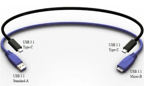 Thích thú dây nối USB đảo ngược đầu cực độc