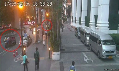 Hành tung của nghi phạm đánh bom ở Bangkok