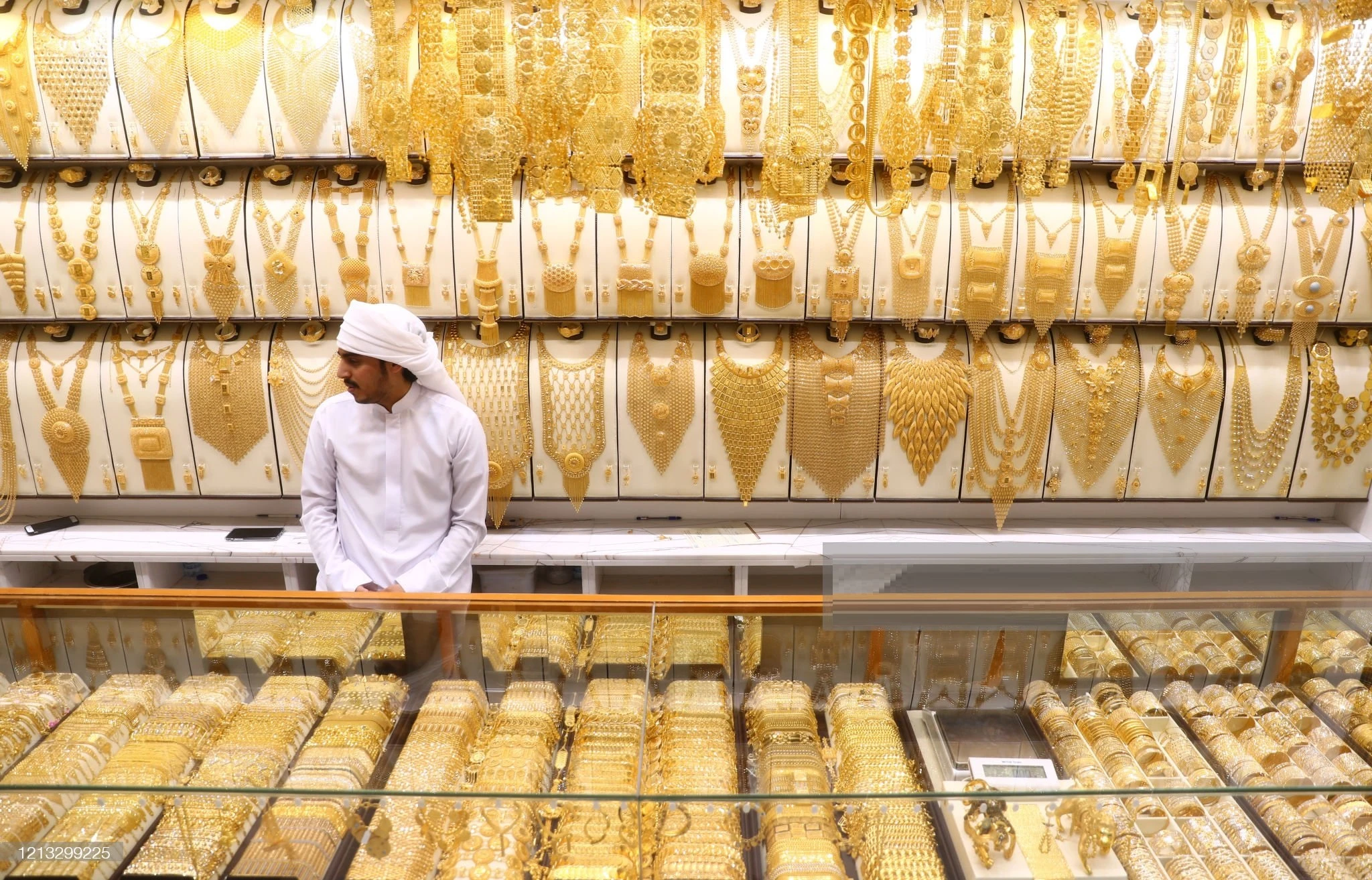 Lóa mắt tại khu chợ vàng ngập tràn ở Dubai