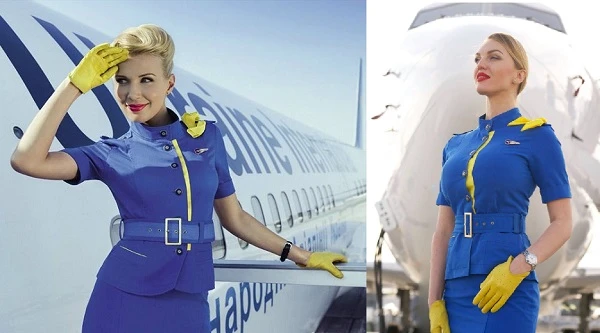 Ngắm nhìn những tiếp viên hàng không Ukraine xinh đẹp