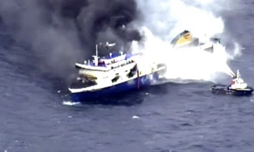 Hành khách vụ chìm phà ở Hy Lạp đã an toàn