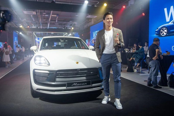 Cách đây không lâu, Quế Ngọc Hải đã đặt mua xe hơi Porsche Macan 2022.