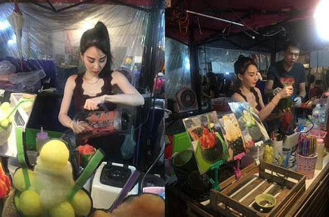 Gu thời trang của khách mua hàng gợi cảm thì lối ăn vận của những người bán hàng cũng quyến rũ không kém.