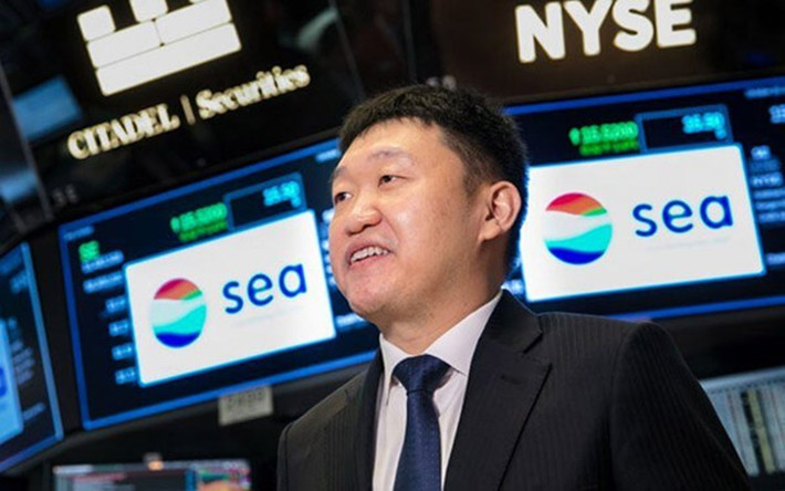 Forrest Li nhà sáng lập Sea (công ty mẹ của Shopee) đã bị "bay hơi 22 tỷ USD do những biến động trên sàn chứng khoán.