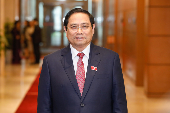 Nhân sự được giới thiệu để Quốc hội bầu Thủ tướng Chính phủ là Ủy viên Bộ Chính trị, Trưởng Ban Tổ chức Trung ương Phạm Minh Chính.