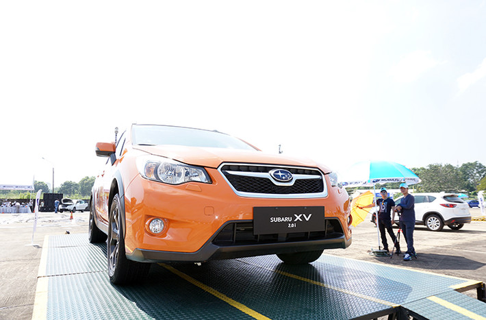Mục đích của buổi thử nghiệm này là để chứng minh sự khác biệt của công nghệ AWD (All Wheel Drive) và đặc biệt là S-AWD (Symetric All Wheel Drive) - hệ thống truyền động bốn bánh đối xứng của Subaru trên các mẫu xe của hãng.