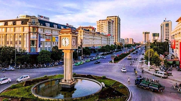 Thành phố Bắc Ninh được quy hoạch bài bản đẹp mắt mang dáng dấp của đô thị hiện đại với nhiều cao ốc.