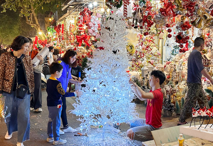 Cây thông Noel này được bán với giá 2,5 triệu đồng.