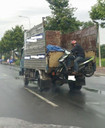 Một cách để tiết kiệm xăng.