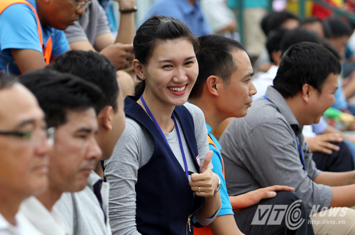 Tất cả đã tới với nụ cười rạng rỡ cùng niềm tin chiến thắng gửi gắm nơi thầy trò HLV Graechen.