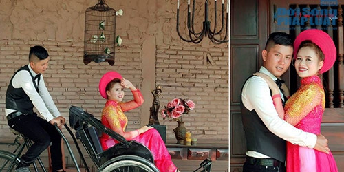 Sau này khi yêu nhau nhiều hơn và hiểu nhau hơn mình có kể lại với cô ấy chuyện hai tấm hình thì cô ấy có nói “Lúc đó em cũng muốn xin hình anh để làm kỉ niệm nhưng em không dám vì ngại”".
