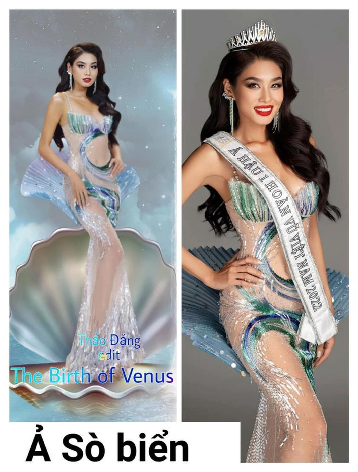 br/> Sau khi đoạt danh hiệu Á hậu 1 Hoa hậu Hoàn vũ Việt Nam 2022, Thảo Nhi Lê là cái tên nhận được nhiều sự quan tâm, lượng fans càng thêm hùng hậu. Yêu thương Thảo Nhi Lê, song người hâm mộ nàng hậu cũng rất "lầy lội", thường xuyên chụp lại những khoảnh khắc hài hước, hay ghép ảnh "khó đỡ" của cô để cùng nhau giải trí.
