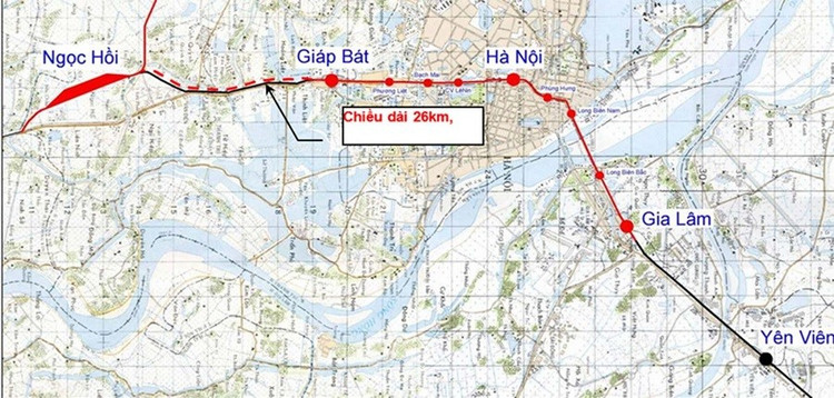 Tuyến metro số 1 (Ngọc Hồi – Yên Viên) đi qua Gia Lâm, được Thủ tướng phê duyệt chủ trương đầu tư từ năm 2004, điều chỉnh lần gần nhất vào năm 2017. 1-1895.jpg