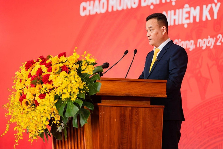 Ông Bùi Thành Trung - Chủ tịch Sun Group Vùng miền Nam - phát biểu tại lễ khởi công 55.jpg