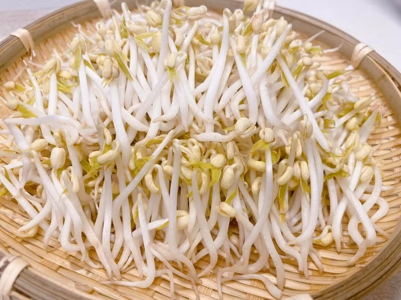 Ngoài ra, magie, kẽm và mangan trong giá đỗ kết hợp cùng vitamin C, D giúp tăng mật độ xương, phòng ngừa loãng xương – đặc biệt hữu ích cho người lớn tuổi và phụ nữ sau mãn kinh. Ảnh minh họa