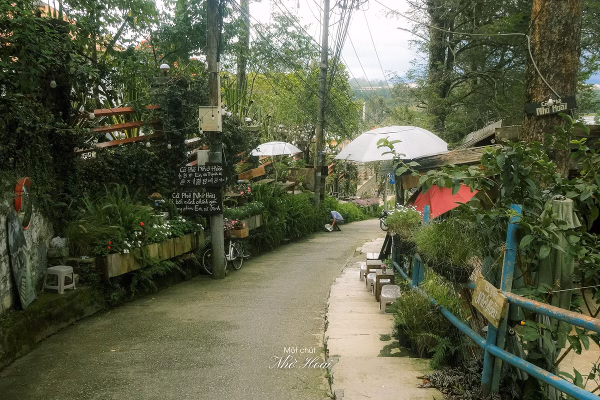 Điểm đặc biệt của con dốc này là gắn liền với tiệm may Nhớ Hoài – một trong những tiệm may đời đầu của thành phố, đã tồn tại hơn 30 năm. Chính từ tiệm may này, dốc được người dân đặt tên, tạo nên một dấu ấn văn hóa và lịch sử riêng biệt. Ảnh Huỳnh Ly