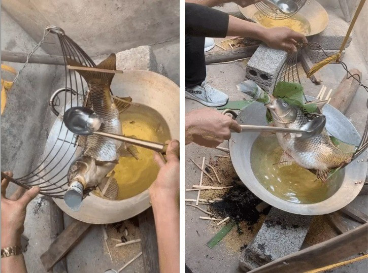 Không chỉ là món ăn trong các dịp lễ trọng, cá “nằm võng” còn là niềm tự hào của người dân Diệc, biểu tượng cho lòng hiếu kính và tình yêu với ẩm thực quê hương. Với du khách, được chứng kiến và thưởng thức món cá đặc biệt này là trải nghiệm đáng nhớ, mang đến cái nhìn sâu sắc về văn hóa, tập quán và sự khéo léo trong ẩm thực truyền thống Hưng Yên. Ảnh Báo Vietnamnet