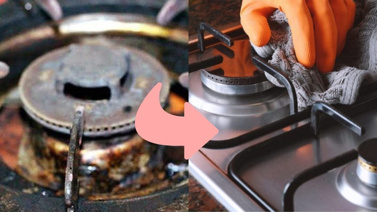 View - Bí kíp đánh bay rỉ sét bếp gas bằng nước cơm, đơn giản, tiết kiệm | Báo Tri thức và Cuộc sống - TIN TỨC PHỔ BIẾN KIẾN THỨC 24H