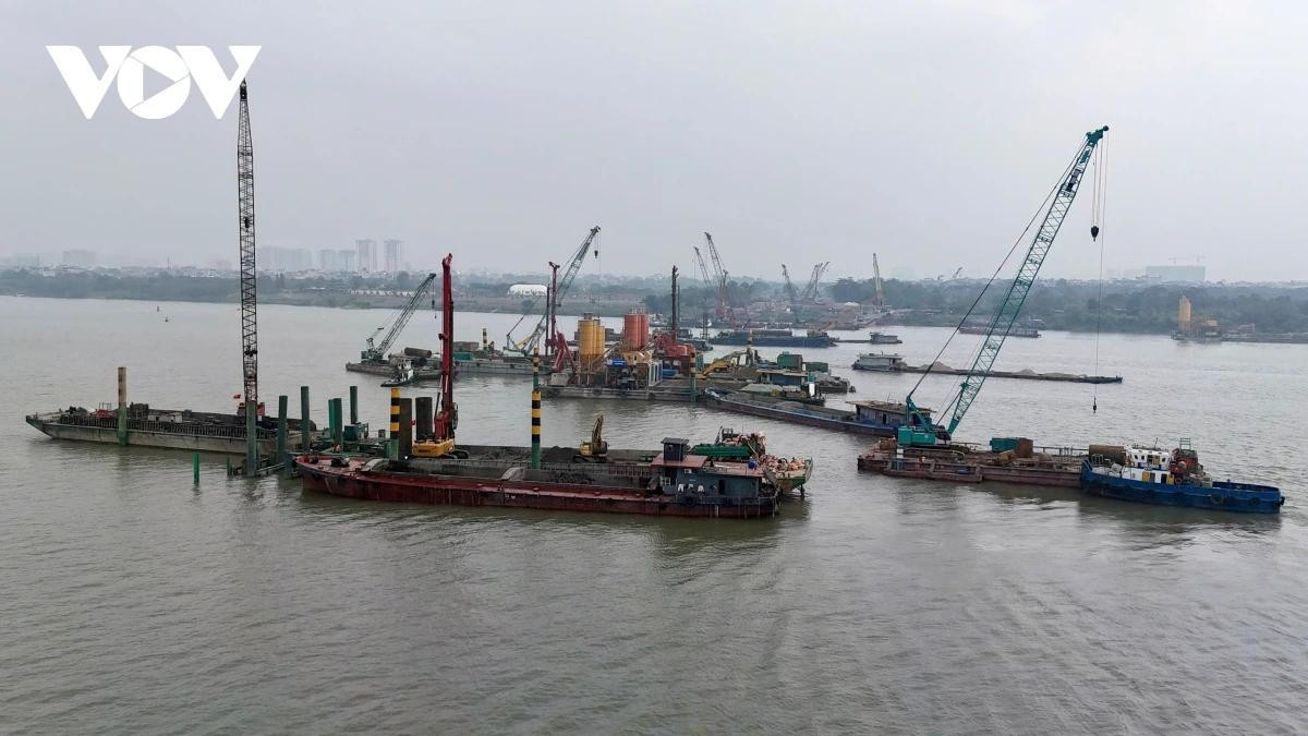 Dự án cầu Trần Hưng Đạo được khởi công ngày 9/10/2025, có tổng mức đầu tư hơn 15.900 tỷ đồng.