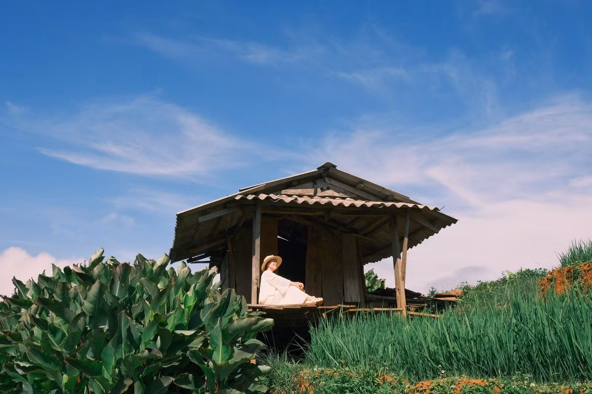 Nếu đến Xím Vàng vào cuối tuần, du khách còn có cơ hội tham gia chợ phiên Hang Chú – nơi bà con các bản vùng cao tụ họp, mang theo sản vật tự làm như mật ong rừng, gạo nếp, măng khô, thổ cẩm… Không khí chợ rộn ràng nhưng vẫn giữ được sự chân thật, chất phác của vùng cao. Ảnh Diệp Hữu Đạt