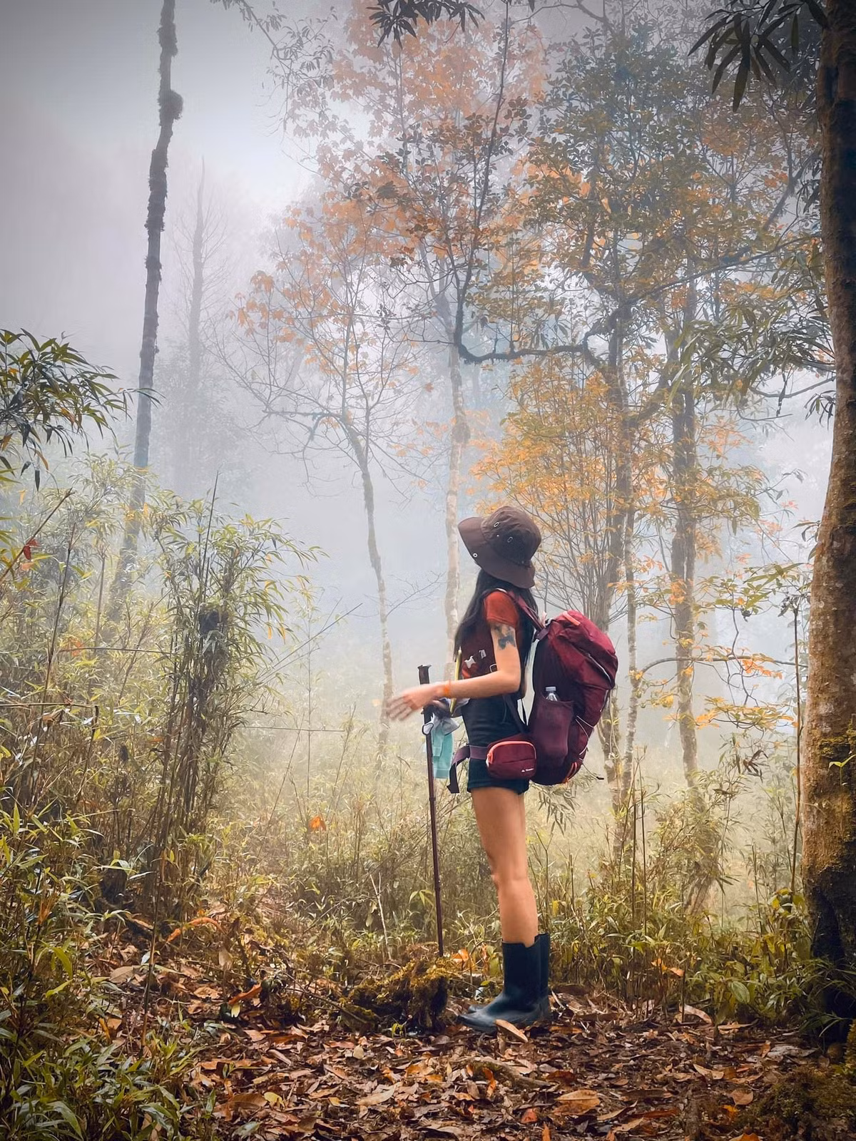 Sa Mu còn nổi tiếng là điểm săn mây lý tưởng bên cạnh Tà Xùa. Ảnh Ngân Mario