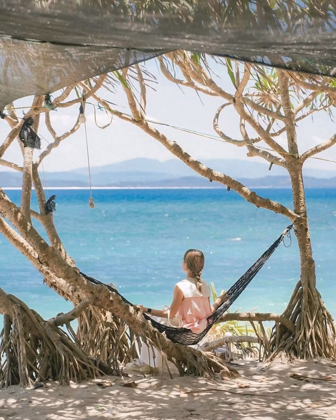 Do chưa được khai thác mạnh về du lịch, Cù Lao Mái Nhà là điểm đến lý tưởng cho những ai tìm kiếm sự yên tĩnh. Ảnh Phương Tali