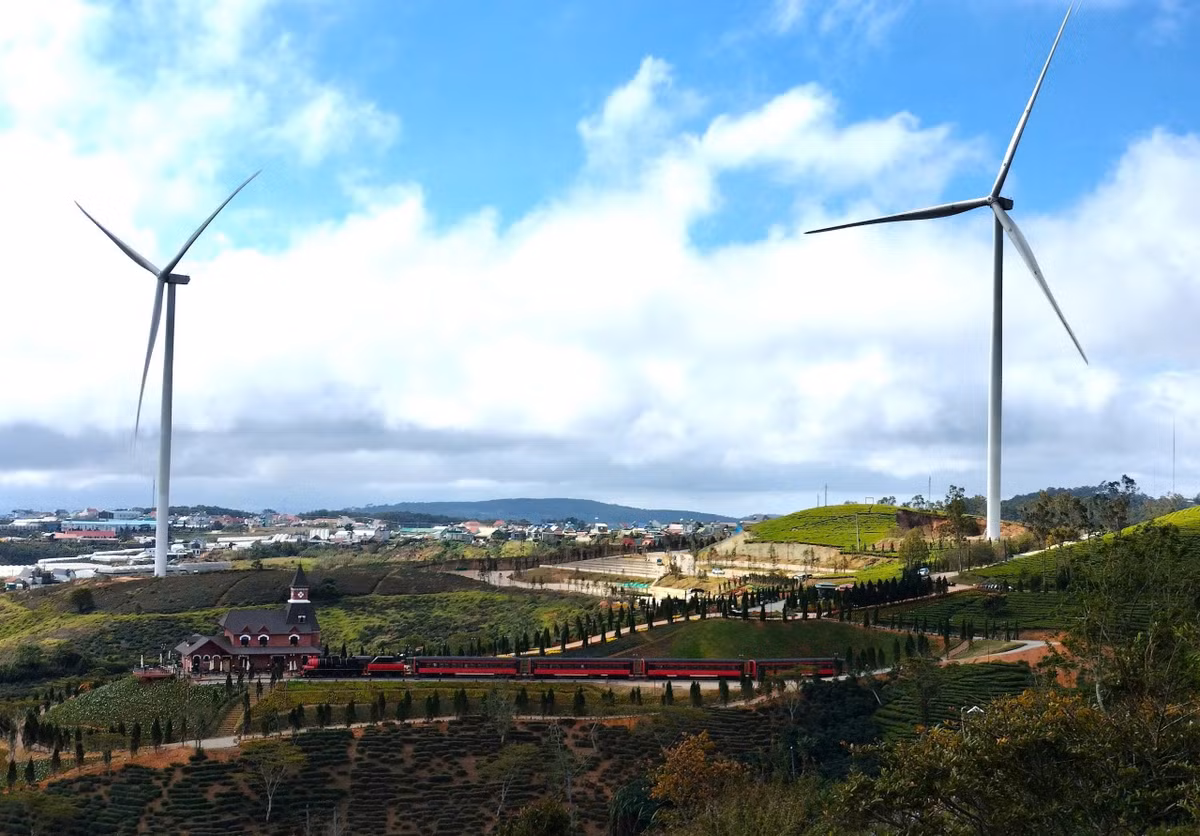 Nhắc đến Đà Lạt sáng sớm, nhiều người sẽ nghĩ ngay đến những con đường phủ sương và những rừng thông trầm mặc. Nhưng chỉ cần rời trung tâm thành phố khoảng 26 km về hướng Xuân Trường, du khách sẽ tìm thấy một không gian rộng mở và bình lặng hơn rất nhiều: đồi chè Cầu Đất – nơi bình minh luôn đẹp theo cách riêng, nhẹ nhàng và đầy xúc cảm. Ảnh