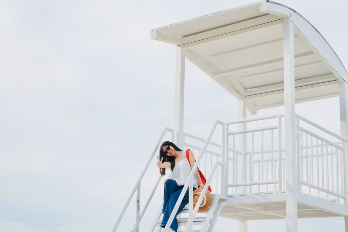 “Tưởng đâu chỉ là cái chòi bình thường, ai ngờ lên hình lại nghệ thuật và điện ảnh đến thế. Nhìn ảnh không ai tin là ở Việt Nam,” bạn Minh An (22 tuổi, Hà Nội) chia sẻ. Ảnh 2 con gián Hà Nội