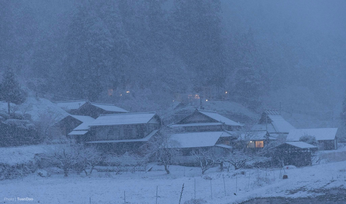Không ồn ào như Kyoto trung tâm hay Osaka sầm uất, Kayabuki no Sato mang đến cho du khách cảm giác chậm rãi, tĩnh lặng. Du khách có thể thong thả dạo bước giữa những con đường nhỏ, ngắm khói bếp bảng lảng trên mái nhà tranh, lắng nghe tiếng gió luồn qua rừng thông phủ tuyết. Chính vẻ đẹp nguyên bản ấy khiến ngôi làng trở thành điểm check-in mùa đông được nhiều du khách quốc tế yêu thích.