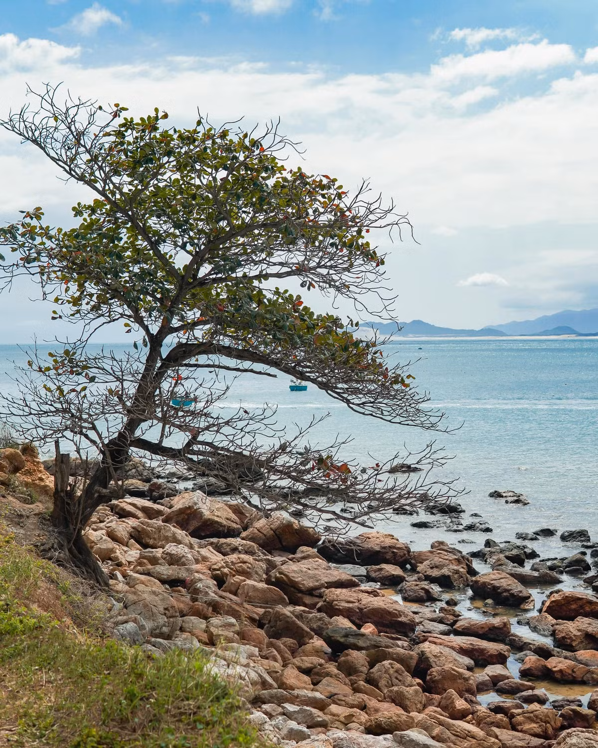 Sự kết hợp giữa thiên nhiên nguyên sơ và đời sống làng biển mộc mạc tạo nên một hành trình khám phá vừa thư giãn, vừa giàu trải nghiệm. Chọn tour do đơn vị địa phương tổ chức không chỉ giúp du khách có hành trình trọn vẹn, an toàn mà còn góp phần thúc đẩy sinh kế bền vững cho người dân ven biển. Ảnh Đinh Lê Tuấn Phong