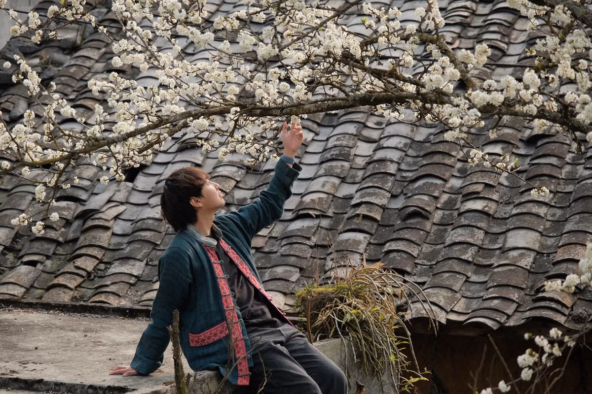 Nằm nép mình bên sườn núi, Lao Xa hiện ra với địa hình thoai thoải đặc trưng của vùng cao. Những ngôi nhà tường đất nâu trầm, mái ngói âm dương cổ kính nằm rải rác giữa triền đá xám. Phía dưới chân núi là những khoảnh nương ngô, rau màu xanh mướt, tạo nên nhịp sống mộc mạc, chậm rãi của người vùng cao.